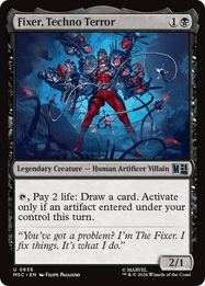 Fixer, Techno Terror