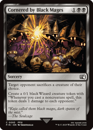 Cornered by Black Mages