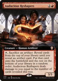 Audacious Reshapers