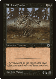 Skeletal Snake