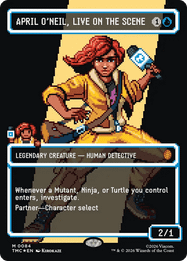 April O'Neil, Live on the Scene