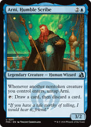 Arni, Humble Scribe