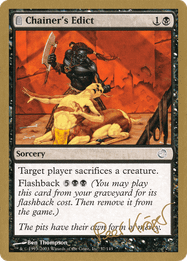 Chainer's Edict