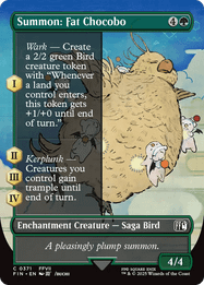 Summon: Fat Chocobo