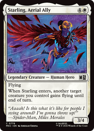 Starling, Aerial Ally