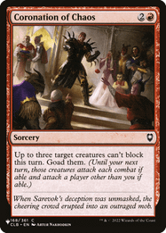 Coronation of Chaos