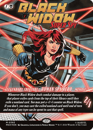 Black Widow, Super Spy
