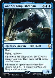 Wan Shi Tong, Librarian