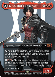 Clive, Ifrit's Dominant // Ifrit, Warden of Inferno