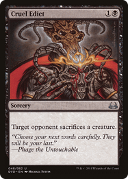 Cruel Edict