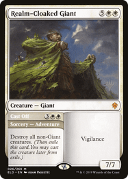Realm-Cloaked Giant // Cast Off