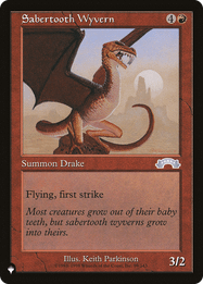 Sabertooth Wyvern