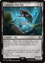 Undercity Dire Rat