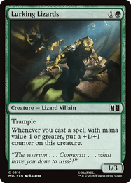 Lurking Lizards