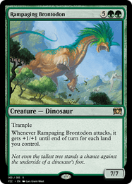 Rampaging Brontodon