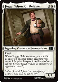Foggy Nelson, On Retainer