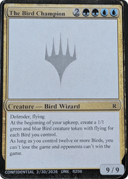 The Bird Champion