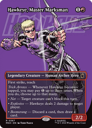 Hawkeye, Master Marksman