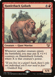 Hamletback Goliath