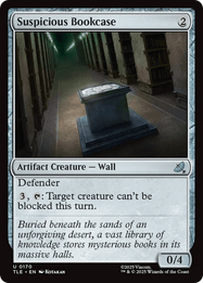 Suspicious Bookcase
