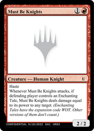 Must Be Knights