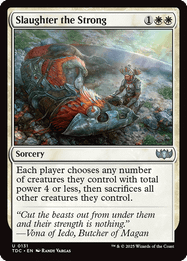 Slaughter the Strong