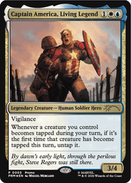 Captain America, Living Legend