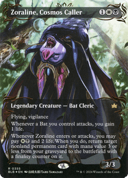 Zoraline, Cosmos Caller