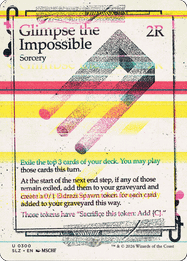 Glimpse the Impossible