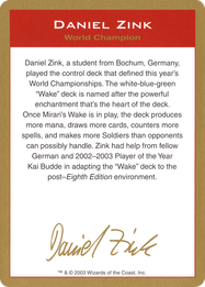 Daniel Zink Bio