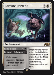 Porcine Portent // Lend a Ham