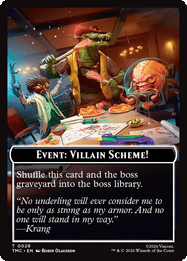 Event: Villain Scheme!