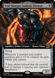 Iron Monger, Sadistic Tycoon