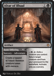 Altar of Bhaal // Bone Offering