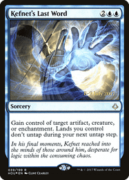 Kefnet's Last Word