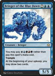Bringer of the Blue Dawn