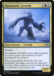 Abominable Treefolk