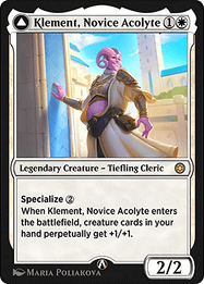 Klement, Novice Acolyte