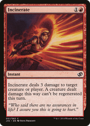 Incinerate