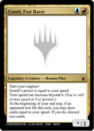 Gomif, Fast Racer