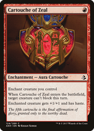 Cartouche of Zeal