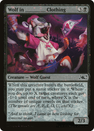 Wolf in _____ Clothing