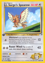 Lt. Surge's Spearow