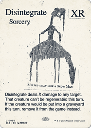 Disintegrate