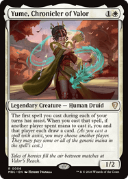 Yume, Chronicler of Valor