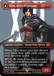Clive, Ifrit's Dominant // Ifrit, Warden of Inferno