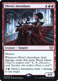 Olivia's Attendants