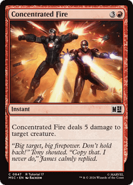 Concentrated Fire