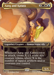 Aang and Katara