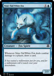 Nine-Tail White Fox